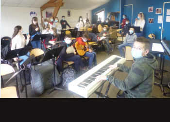 Salle d'éducation musicale