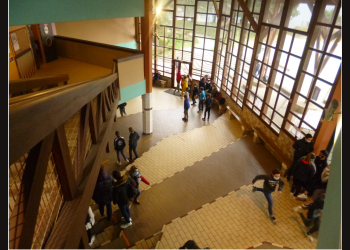 Le hall du collège