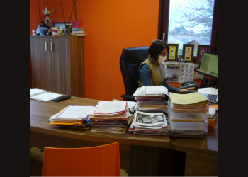 Mme Barat, principal du collège