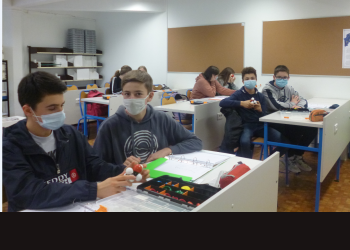 Salle de physique-chimie